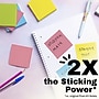 Post-it Super Sticky Notes, 8" x 6", Neon Fizz Collection, Lined, 45 Sheet/Pad, 4 Pads/Pack (6845-SSPL)~#|#~B0400319-816E-46E2-90E9B9BC0086EE59_sc7