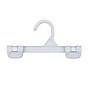 Nahanco 8" Plastic Snap Grip Skirt/Slack Hanger, White, 200/Pack (1681/8W)~#|#~B040590B-2B60-43A1-B4163BB1C9818D1A_sc7