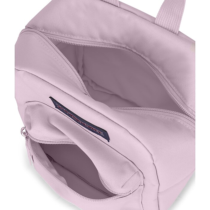 JanSport Big Break Insulated Lunch Bag, 2-Compartment, Pink Ice