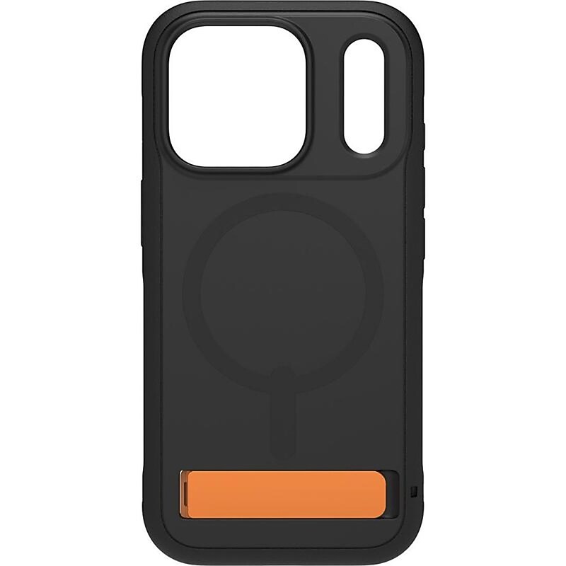 ZAGG Sedona Snap MagSafe Phone Case for iPhone 17 Pro, Shock Absorbing, Flood Black (702319130) image 1