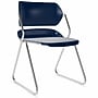 Acton Stacker Original Plastic Sled Base Chair, Navy/Chrome, 2/Carton (PSF2020)~#|#~B0469C95-3B3A-4924-A7FF76AB05425671_sc7