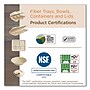 World Centric Fiber Tray, Beige, 100 Trays/Carton (TRSC1418LF)~#|#~B047049E-35AC-4470-A42297E89BBC2004_sc7
