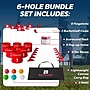 BucketGolf 6-Hole Backyard Golf Bundle, Multicolored (BUCKETGOLF2CLUB)~#|#~B0493FCC-678D-47D5-9EB3913C24F37EB7_sc7