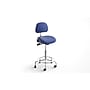 healtHcentric Sit Stand Armless Frixion Lab Stool with Backrest and Footrest with Lumbar Support, Bright Blue~#|#~B04BDDC1-6A32-4273-A357003594B6ADD8_sc7