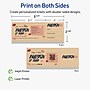 Avery Integrated Cards, 2-1/8" x 5-1/2", Matte Kraft Brown, 80/Pack (95331)~#|#~B04D66C8-35E3-463A-AB52A0DE85CDFD03_sc7