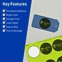 Avery Decorative Edge Multipurpose Labels, 2.5" Dia., Bright Green, 90/Pack (94516)~#|#~B05142FA-FD33-427A-8783401880EA0EE2_sc7