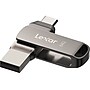 Lexar JumpDrive D400 Dual 64GB USB 3.1 Flash Drive, Titanium (LJDD400-64G-BNU)~#|#~B058FCA8-3809-4687-9022036DBCE20AD7_sc7