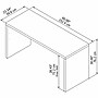 Bush Business Furniture Echo 60"W Credenza Desk, Gray Sand (KI60206-03)~#|#~B0601CDD-8319-4C7A-83BE86D658F16472_sc7