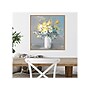 Amanti Art Touch of Spring I White Vase, Canvas, 22" x 22" (A42675516167)~#|#~B062D18B-75E2-417C-8467DD7CF4F76E98_sc7