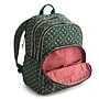 Vera Bradley Bancroft Laptop Backpack, Large, Mistletoe Lattice (53677)~#|#~B067060D-1B18-459E-82356D2E8BE669E8_sc7