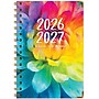 2026-2027 Excello Brands Rainbow Petals 5" x 8" Academic Year Weekly & Monthly Planner, Paperboard Cover (RAY27-58-41)~#|#~B0677C6E-561B-4026-8AEEB327ED218B25_sc7