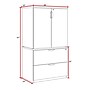 Regency Legacy Lateral File with Stackable Storage Cabinet- Cherry~#|#~B06C85E8-584C-43F0-9D6D35E66E5A2B6E_sc7