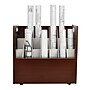 AdirOffice 21-Slot Roll File, Lockable, 28.5"H x 30"W x 15.75"D, Mahogany (625-MA-KIT1)~#|#~B06F947D-1676-4B3E-AA594B5A2B965E4B_sc7
