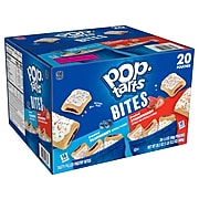 Kellogg's Pop-Tarts Bites, Frosted Blueberry/Strawberry, 3.5 Oz., 20/Carton (KEE11683)