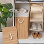 Household Essentials 19-Gallon 1-Section Hamper with Lid, Bamboo, Natural (HE1221)~#|#~B074DEFC-2874-4FEE-87C33F5430778AF5_sc7