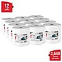 WypAll PowerClean X70 Cloths, 9.75" x 13", White, 220 Sheets/Roll, 3 Rolls/Carton (83571)~#|#~B0795D62-F300-4FEB-8FAE24FB3ED38132_sc7