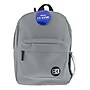 Bazic Classic Laptop Backpack, Medium, Gray (BAZ1061)~#|#~B083A300-B5A4-4B6A-89814ADF8125225E_sc7