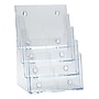 Azar Brochure Holder, 9.25" x 13.25", Vertical, Table Top, Clear, Plastic (252376)~#|#~B088A3D2-D573-4B70-97454892015F172D_sc7