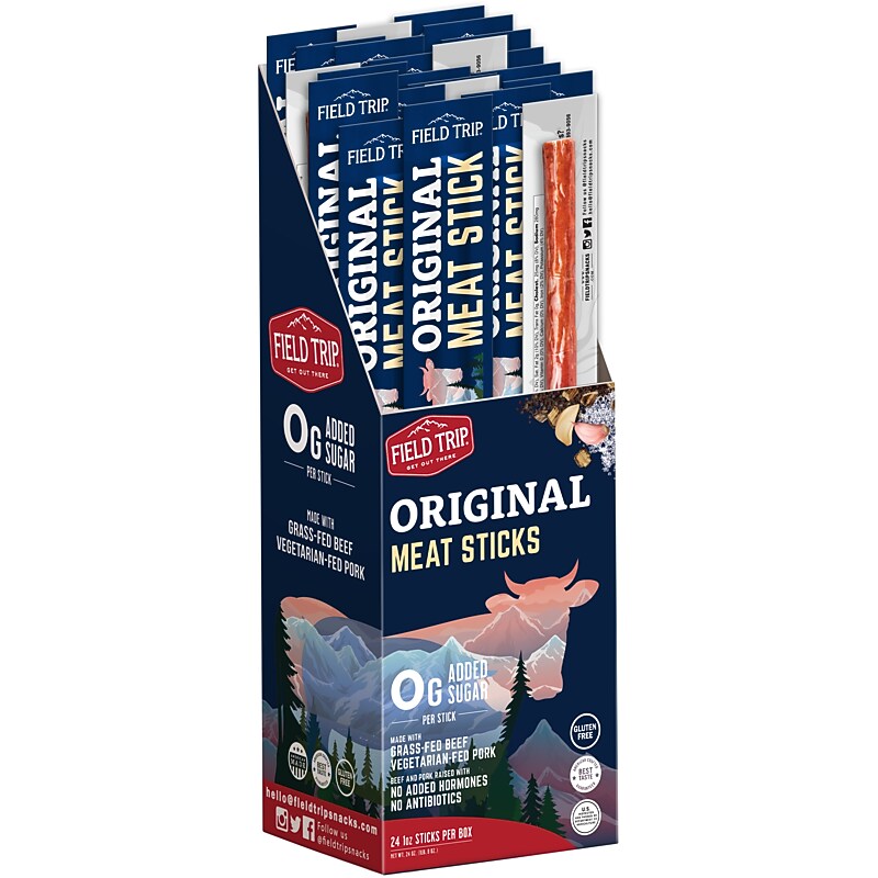 Field Trip Original Beef and Pork Meat Stick, 1 oz., 24/Box (FLD00557) image 1