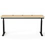 VersaDesk PowerLift 72"W Electric Rectangular Adjustable Standing Desk, Maple/Black (PLSDR7224-BM-APP )~#|#~B08B023A-0855-44EB-95A68A89D38EE2A6_sc7