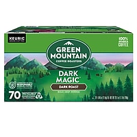 Green Mountain Dark Magic Coffee Keurig K-Cup Pods 70/Box Deals