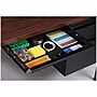 Hirsh 60"W Double-Pedestal Computer Desk, Black/Walnut (20101)~#|#~B091E3ED-F422-473C-815176C10E43F899_sc7