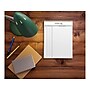 Better Office Activity Log Notepad, 8.5" x 11", Project-Ruled, White/Black, 50 Sheets/Pad (25826)~#|#~B09238F4-4BFB-4EE7-8EA0CD75F0792360_sc7