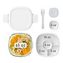 bentgo All-in-One Salad Container, 5-Compartment, White, 61 oz. (BGLASSAL-W)~#|#~B092589F-A5F3-40F7-ACCF518C52096FEE_sc7