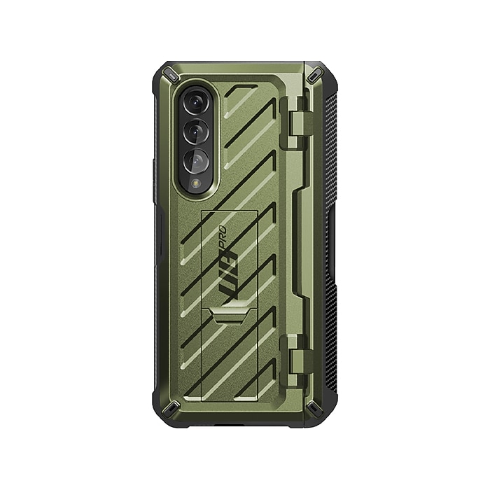 Galaxy Z Fold4 Unicorn Beetle PRO Rugged Case with S-Pen Holder-Dark Green