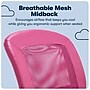Serta Essentials Armless Ergonomic Bonded Leather/Mesh Swivel Task Chair, Pink (48740E)~#|#~B0982B53-DBB3-4AD5-90D7DFEB769D8923_sc7