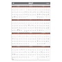 2027 Staples 36" x 24" Yearly Wall Calendar, Reversible, White/Red/Gray (ST53903-27)~#|#~B0AA8818-4AD8-435E-97C5C0144C7A2E2B_sc7
