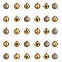 Nearly Natural Holiday Christmas Gold Shatterproof Ornament Set, 2.5", 30/Set (D1055-GL)~#|#~B0AB52E9-BE38-4880-ADABDDEDF4B691A8_sc7