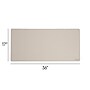 Smead Large Vegan Leather Anti-Slip Desk Pad, 36" x 17", Sandstone (SMD64826)~#|#~B0ABC02B-14BF-4957-8BF401D4ED457CAE_sc7