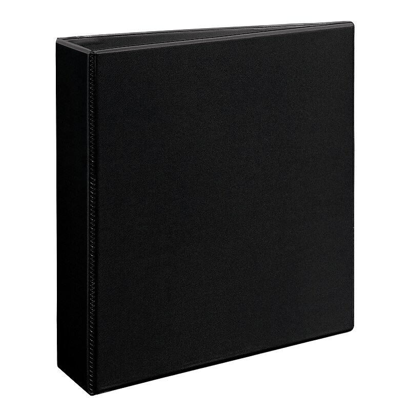 Avery Heavy Duty 2" 3-Ring View Binders, D-Ring, Black (79-692) image 1