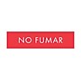 COSCO No Fumar Sign, Red/White Engraved, 2" x 8" (098249)~#|#~B0B2127C-7C46-4C52-BC827BAA48E43394_sc7