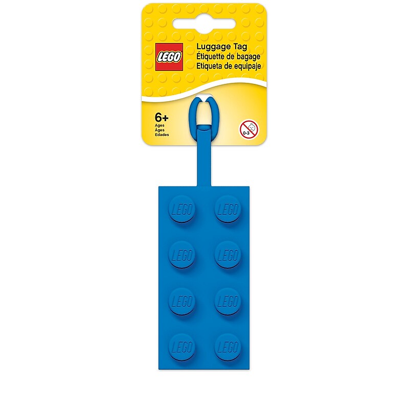 LEGO Luggage Tag, Blue (52001) image 1