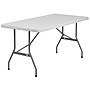 Flash Furniture Kathryn Folding Table, 60" x 30", Granite White (RB3060)~#|#~B0C26FD9-E227-4244-85218A8ED705199C_sc7