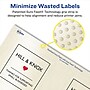 Avery Laser/Inkjet Square Pearlized Labels, 3" x 3", Ivory, 60 Labels/Pack (94101)~#|#~B0C2FC81-418F-469F-B43F235596E80A17_sc7