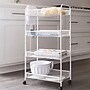Better Houseware Steel Wheeled Trolley Organizer, White (BTH2002)~#|#~B0C746A4-ED77-4EDA-84C0CAB8BAC61813_sc7