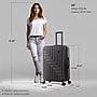 DUKAP Zahav 29.52" Hardside Suitcase, 4-Wheeled Spinner, TSA Checkpoint Friendly, Black (DKZAH00L-BLK)~#|#~B0CB17F9-D7DB-4A89-AFCAE75CCDF4C123_sc7