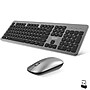 Delton K100 Wireless Slim Computer Keyboard and Mouse Combo, Silver (DKML100-WB)~#|#~B0CB94CC-EF62-435F-BEC85FFD0B1564DD_sc7