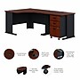 Bush Business Furniture Cubix 48"W Corner Desk with Return and Mobile File Cabinet, Hansen Cherry (SRA005HCSU)~#|#~B0CDEB92-7F61-40AF-97062EAE7E9B0AD6_sc7