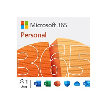 Microsoft 365 Personal 12-Month Subscription for PC/Mac, 1 User, Download (QQ2-00021)