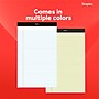 Staples Notepads, 8.5" x 14" (legal), Wide Ruled, White, 50 Sheets/Pad, Dozen Pads/Pack (ST57342)~#|#~B0D2D9DF-92EE-4142-B0D2C992B4BB604D_sc7