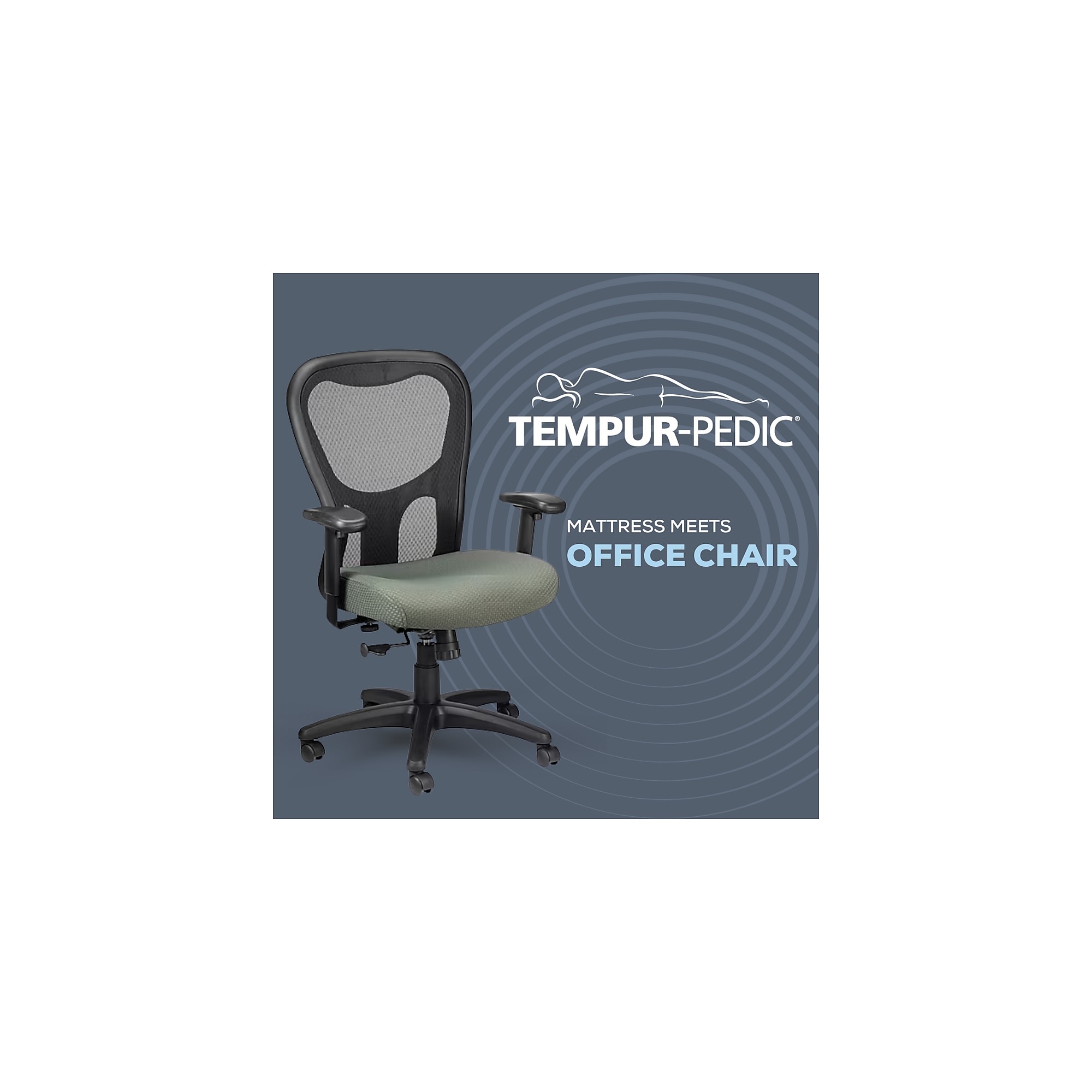 Tempur-Pedic TP9000 Mesh Task Chair, Olive (TP9000-OLIVE) Sansujyuku sansujyuku.com