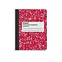Staples 1-Subject Composition Notebooks, 7.5" x 9.75", College Ruled, 100 Sheets (ST55063C)~#|#~B0DC6E9B-39B1-47B5-B6BAE0E2AC1A09CB_sc7