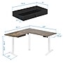 Mount-It! Large 63"W Electric Corner Adjustable Standing Desk, Brown/White (MI-15018)~#|#~B0DEC0E9-F66A-42A8-A0F5D941A2733841_sc7