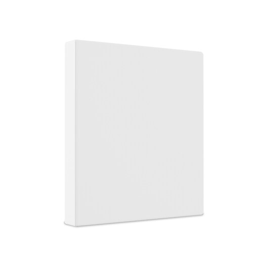 Staples 1" 3Ring View Binder, White (ST23735CC) Staples
