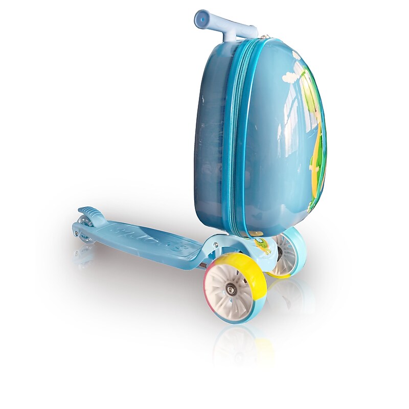 TUCCI Hardside Carry-On Suitcase, 3-Wheeled Spinner, TSA Checkpoint Friendly (T0529-HAPPYDINO) image 1