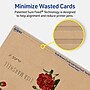Avery Integrated Cards, 2-1/16" x 3.75", Matte Kraft Brown, 40/Pack (95325)~#|#~B0E1711E-B55C-42E1-BAE46F1F55F195C8_sc7